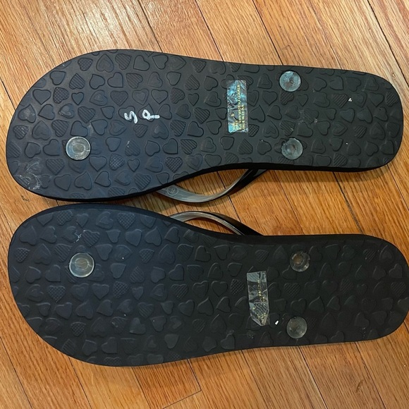 Brighton Black and Gray Snake Print Sandals. Women’s Size 9 - Picture 3 of 3